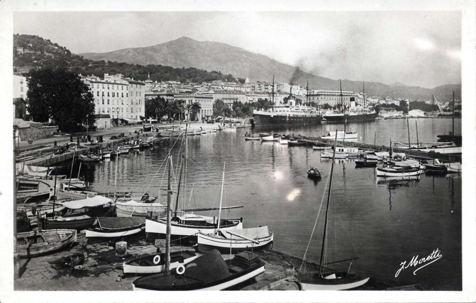 Ajaccio en 1946